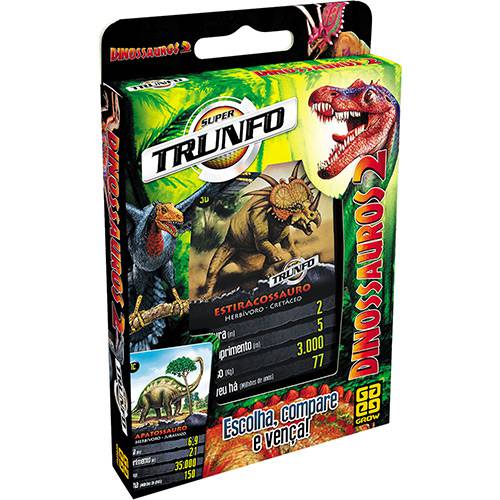 Tamanhos, Medidas e Dimensões do produto Trunfo Dinossauros 2 - Grow