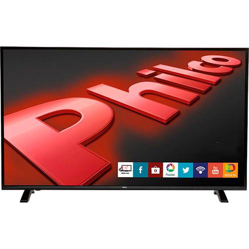 Tamanhos, Medidas e Dimensões do produto TV LED 43" Philco PH43E30DSGW Full HD com Função Smart Conversor Digital 3 HDMI 1 USB Wi-Fi 60Hz