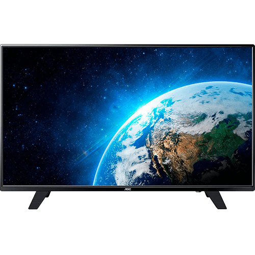 Tamanhos, Medidas e Dimensões do produto TV LED 40" AOC LE40F1465 Full HD com Conversor Digital 2 HDMI 1 USB 60Hz