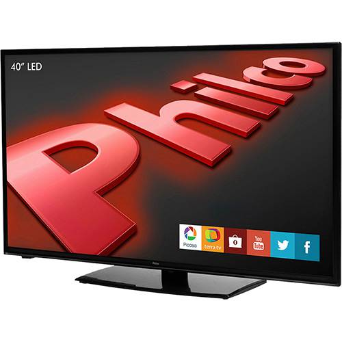 Tamanhos, Medidas e Dimensões do produto TV LED 40'' Philco PH40E36DSGW Full HD com Função Smart Conversor Digital 3 HDMI 1 USB Wi-Fi 60Hz