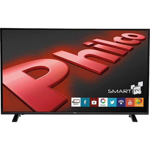 Tamanhos, Medidas e Dimensões do produto TV LED 49'' Philco TV PH49E30DSGW Full HD com Função Smart Conversor Digital 3 HDMI 1 USB Wi-Fi 60Hz