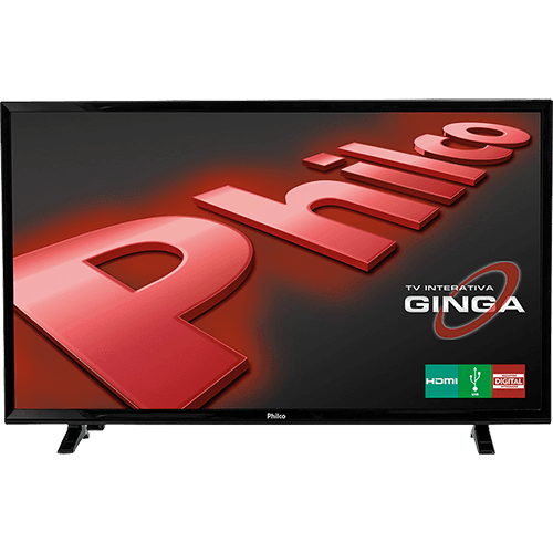 Tamanhos, Medidas e Dimensões do produto TV LED 39" Philco PH39E31DG HD com Conversor Digital 2 HDMI 1 USB 60Hz