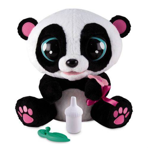 Tamanhos, Medidas e Dimensões do produto Urso de Pelucia Interativo Yo Yo Panda Club Petz IMC Toys