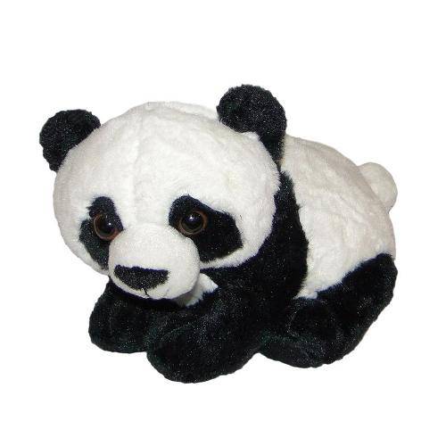 Tamanhos, Medidas e Dimensões do produto Urso Panda de Pelúcia Deitado Fofy
