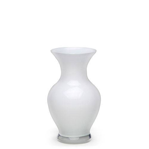 Tamanhos, Medidas e Dimensões do produto Vaso 78 Branco - Murano - Cristais Cadoro