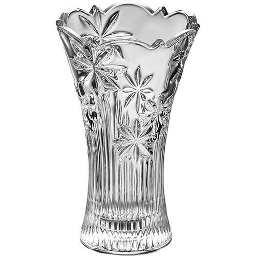 Tamanhos, Medidas e Dimensões do produto Vaso Acinturado Perseus Cristal Bohemia Transparente 20,5cm - Rojemac