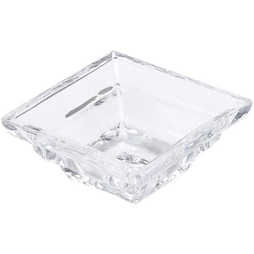 Tamanhos, Medidas e Dimensões do produto Vaso Baixo Vidro 10,7x10,7x4,8cm Transparente - Bon Gourmet