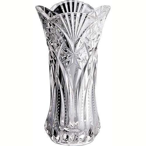 Tamanhos, Medidas e Dimensões do produto Vaso de Cristal Gemstone Wolff Transparente - Rojemac