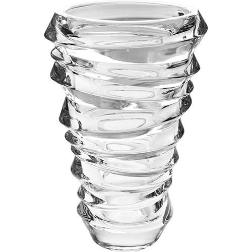 Tamanhos, Medidas e Dimensões do produto Vaso de Cristal Reflections Wolff Transparente 24cm - Rojemac