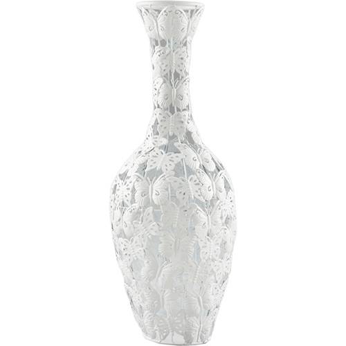 Tamanhos, Medidas e Dimensões do produto Vaso de Ferro Esmaltado Prestige Branco 25x25x65,5cm - Rojemac