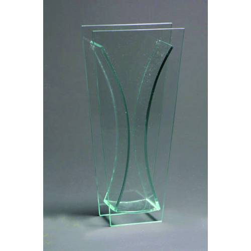 Tamanhos, Medidas e Dimensões do produto Vaso de Vidro Incolor 30x20 SQ113