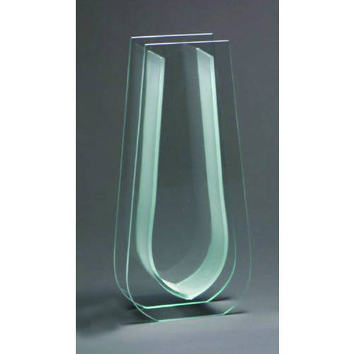 Tamanhos, Medidas e Dimensões do produto Vaso de Vidro Incolor 30x20 SQ111