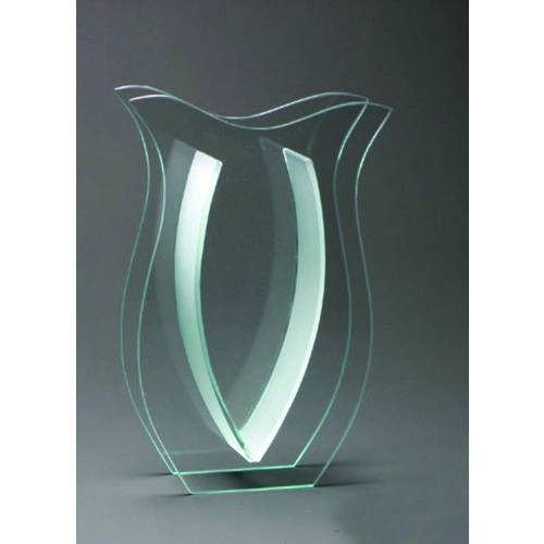 Tamanhos, Medidas e Dimensões do produto Vaso de Vidro Incolor 30x20 SQ126