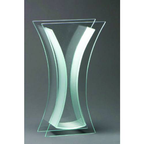 Tamanhos, Medidas e Dimensões do produto Vaso de Vidro Incolor 30x20 SQ122