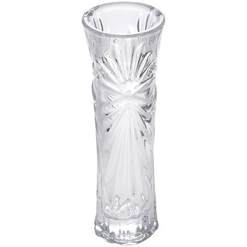 Tamanhos, Medidas e Dimensões do produto Vaso de Vidro Solitário Betty 6,3x18,7cm Transparente - Bon Gourmet