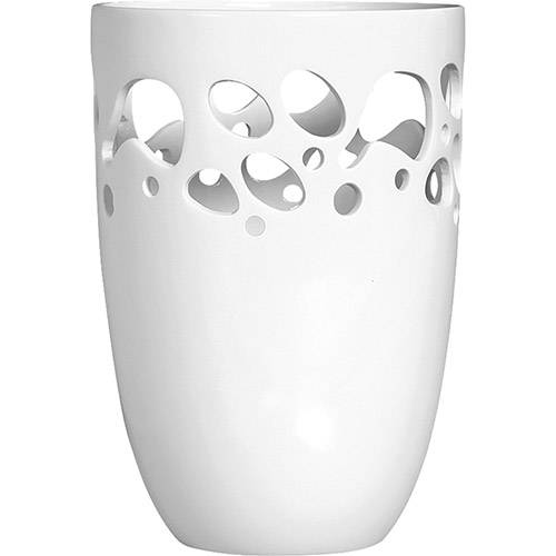 Tamanhos, Medidas e Dimensões do produto Vaso Decorativo 1 Organic 2657 Ana Maria Branco - (29x21x21cm)