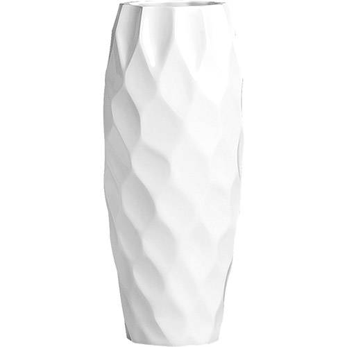 Tamanhos, Medidas e Dimensões do produto Vaso Decorativo 3 2358 Ana Maria Branco Brilho - (30x13x13cm)
