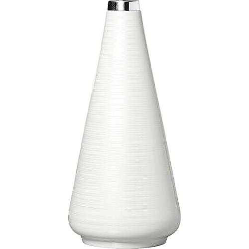 Tamanhos, Medidas e Dimensões do produto Vaso Decorativo Cone Luna 1210 Ana Maria Branco - (42x19x19cm)