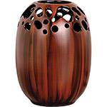 Tamanhos, Medidas e Dimensões do produto Vaso Decorativo 3 Organic 2662 Ana Maria Madeira - (23x16x16cm)