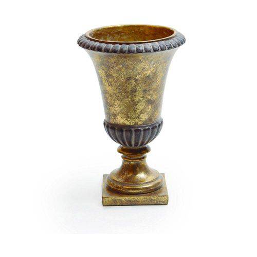 Tamanhos, Medidas e Dimensões do produto Vaso Decorativo Ouro 26 Cm