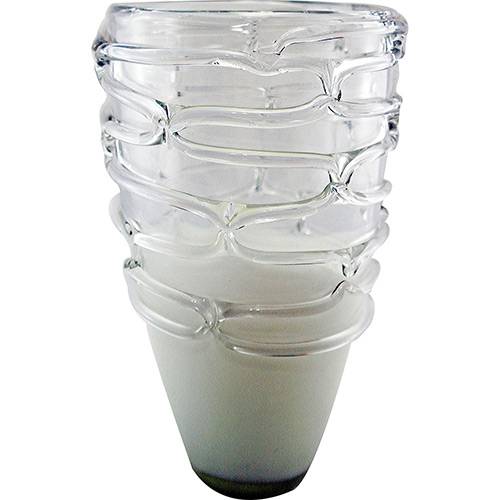 Tamanhos, Medidas e Dimensões do produto Vaso Decorativo Supreme Sole Branco 28,5x18,5x18,5cm