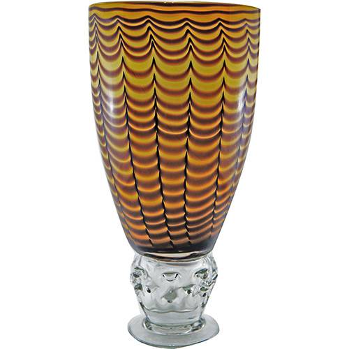 Tamanhos, Medidas e Dimensões do produto Vaso Decorativo Venice Sole Amarelo 37x21,5x21,5cm