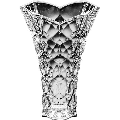Tamanhos, Medidas e Dimensões do produto Vaso Honey Comb 35,5cm Cristal Transparente - Bohemia