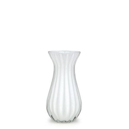 Tamanhos, Medidas e Dimensões do produto Vaso Mini M61 Branco - Murano - Cristais Cadoro