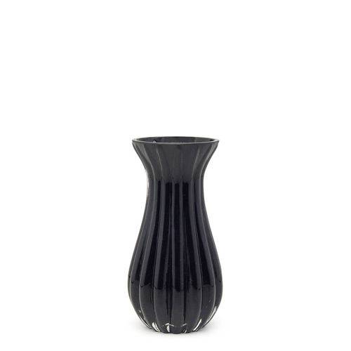 Tamanhos, Medidas e Dimensões do produto Vaso Mini M61 Preto - Murano - Cristais Cadoro