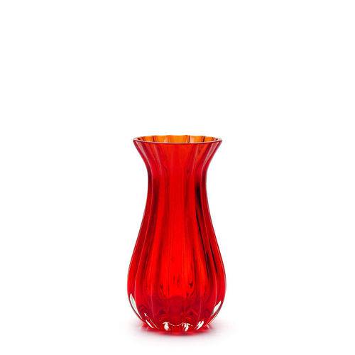 Tamanhos, Medidas e Dimensões do produto Vaso Mini M61 Vermelho - Murano - Cristais Cadoro