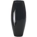 Tamanhos, Medidas e Dimensões do produto Vaso Oval Finn Preto 22 Cm - N/a
