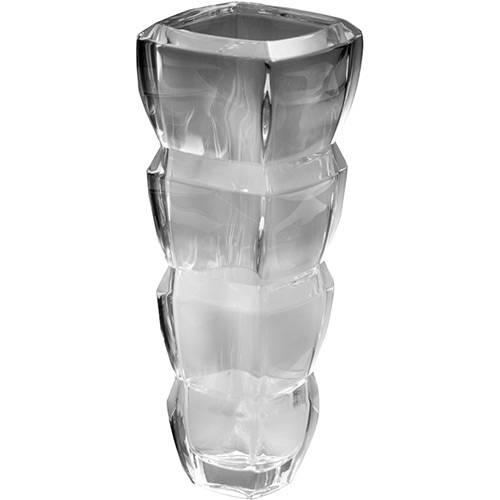 Tamanhos, Medidas e Dimensões do produto Vaso Segment Cristal Bohemia Transparente 28cm - Rojemac
