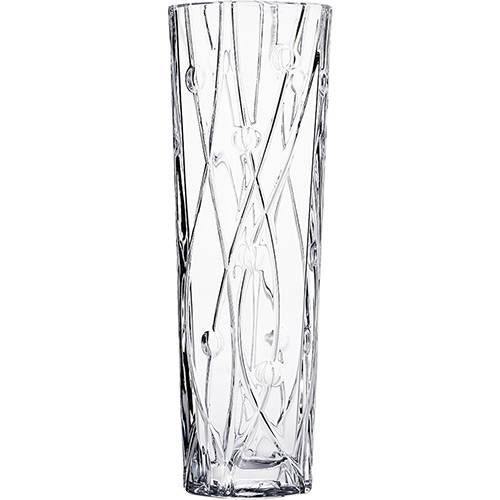 Tamanhos, Medidas e Dimensões do produto Vaso Slim Labyrinth 30,5cm Cristal Transparente - Bohemia