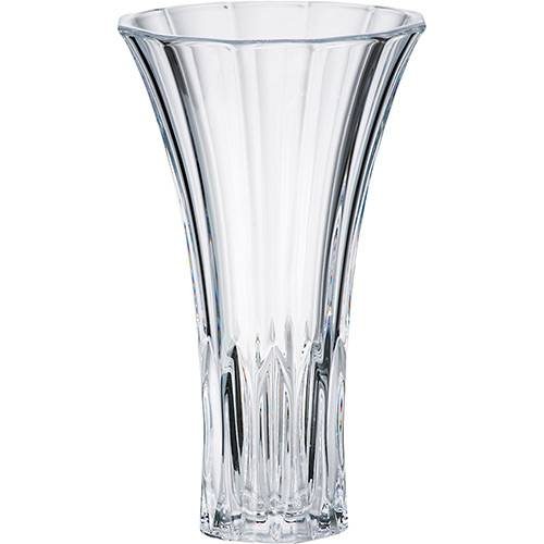 Tamanhos, Medidas e Dimensões do produto Vaso Welington 30,5cm Cristal Transparente - Bohemia