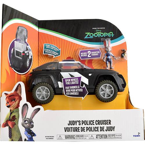 Tamanhos, Medidas e Dimensões do produto Veículo Zootopia Deluxe Judy´S Police Cruiser - Sunny Brinquedos