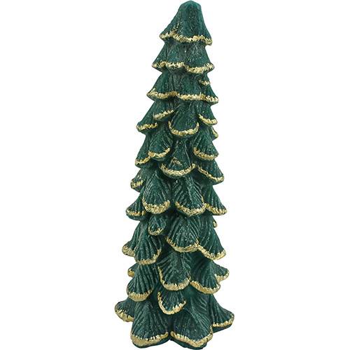 Tamanhos, Medidas e Dimensões do produto Vela Árvore de Natal Christmas Traditions 29,5cm - Verde