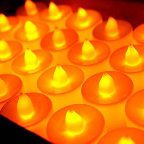 Tamanhos, Medidas e Dimensões do produto Velas de Led Decorativas, Branco Quente com Baterias Inclusas