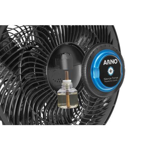Tamanhos, Medidas e Dimensões do produto Ventilador Arno Silence Force Repelente Líquido