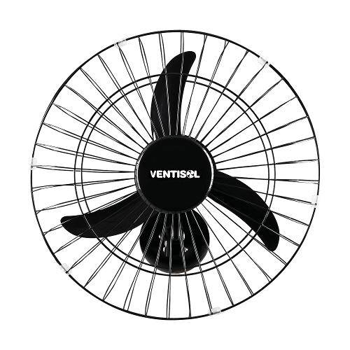 Tamanhos, Medidas e Dimensões do produto Ventilador de Parede New 50cm Cor Preta Ventisol - 127V