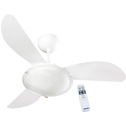 Tamanhos, Medidas e Dimensões do produto Ventilador de Teto Ventisol Sunny Premium Branco 3 Velocidades com Controle Remoto