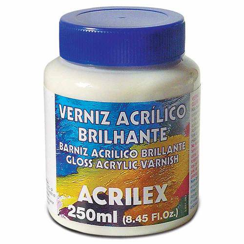Tamanhos, Medidas e Dimensões do produto Verniz Acrílico Brilhante Acrilex 250 Ml