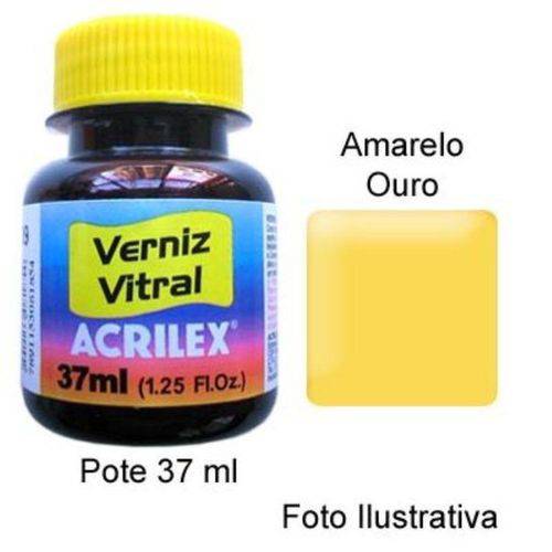 Tamanhos, Medidas e Dimensões do produto Verniz Vitral Acrilex 037 Ml Amarelo Ouro 08140-505