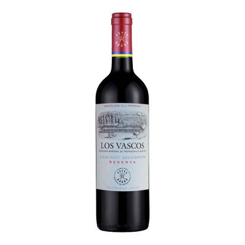 Tamanhos, Medidas e Dimensões do produto Vinho Chileno Los Vascos Reserva Tinto Cabernet Sauvignon 2015