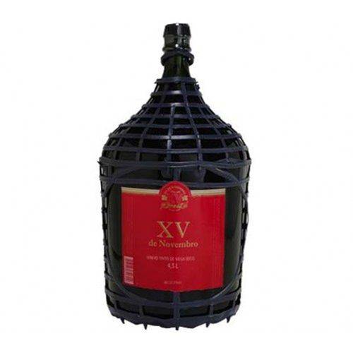 Tamanhos, Medidas e Dimensões do produto Vinho Tinto Seco Bordô 4,5 L - XV de Novembro