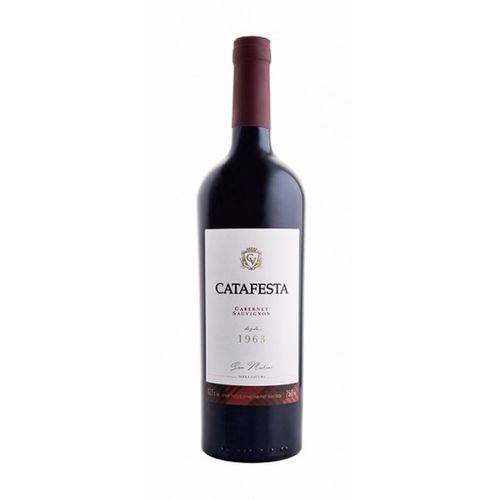 Tamanhos, Medidas e Dimensões do produto Vinho Tinto Seco Fino Cabernet Sauvignon CATAFESTA Premium 750 Ml