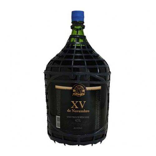 Tamanhos, Medidas e Dimensões do produto Vinho Tinto Suave Bordô 4,5 L - XV de Novembro
