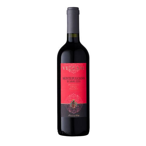 Tamanhos, Medidas e Dimensões do produto Vinho Vezzani Montepulciano D`Abruzzo Doc 2012