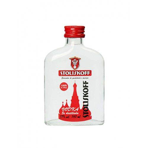 Tamanhos, Medidas e Dimensões do produto Vodka de Cereais 160ml - Stoliskoff