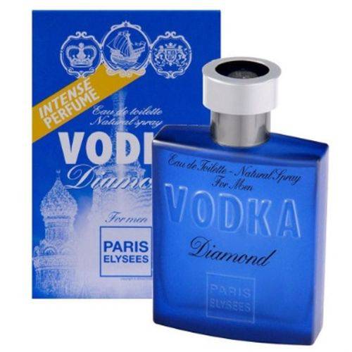 Tamanhos, Medidas e Dimensões do produto Vodka Diamond - Paris Elysses - 100ML - 100 Ml