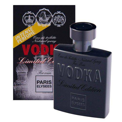 Tamanhos, Medidas e Dimensões do produto Vodka Limited Edition Eau de Toilette Paris Elysees - Perfume Masculino 100ml